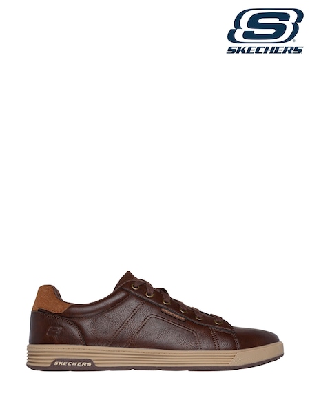 Skechers Brown Cavell Hensley Trainers (AB5016) | AZN 135