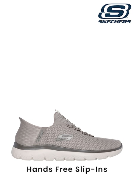 Gris - Skechers Mens Slip In Summits Trainers (AB5043) | 105 €