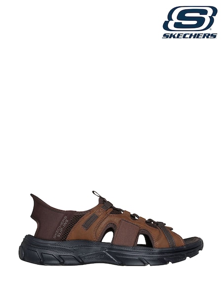 Skechers Brown Revolted Merrick Sandals (AB5046) | €94