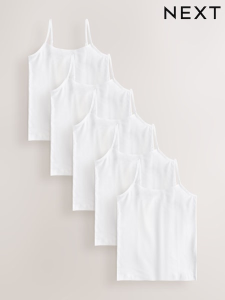 Weiß - Lace Cami Vest (1.5-16yrs) (AB5047) | 18 € - 27 €
