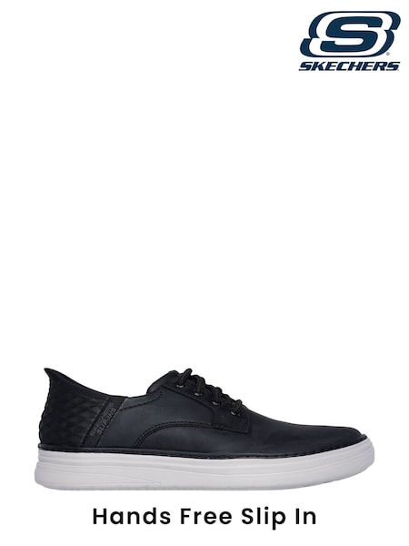 Skechers Black Hyland Radley Shoes (AB5056) | SGD 153