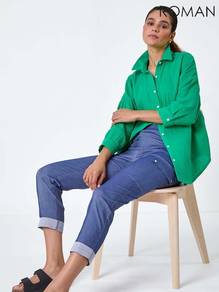Roman Turn Up Stretch Cargo Trousers (AB5072) | 45 €