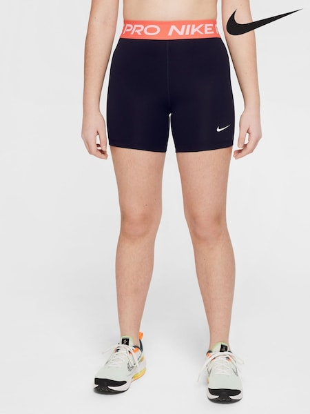 Nike Black Ember Pink 3 Inch Dri-FIT Pro Shorts (AB5153) | €25