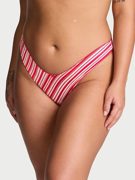 Victoria's Secret Candy Cane Stripe Red Thong Knickers (AB5203) | €10.50