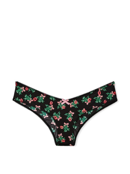 Victoria's Secret Black Mistletoe Cheeky Knickers (AB5209) | €20.50