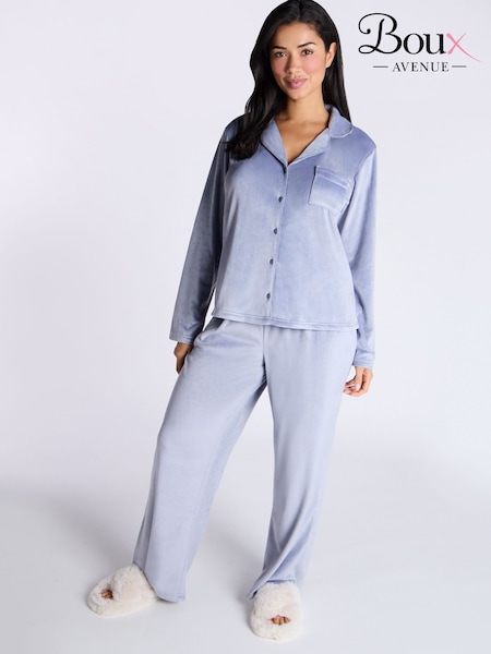 Boux Avenue Cosy Velour Pyjamas Set (AB5247) | €69