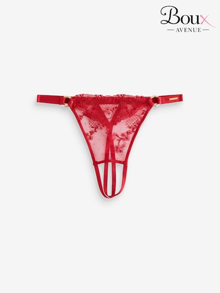 Boux Avenue Red Natalia Tanga Thong (AB5248) | ‏91‏₪