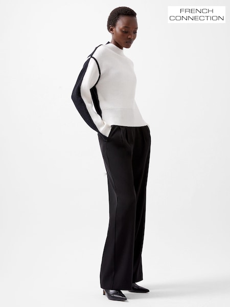 French Connection Cream High Neck Lorena Cream Jumper (AB5300) | €43.50
