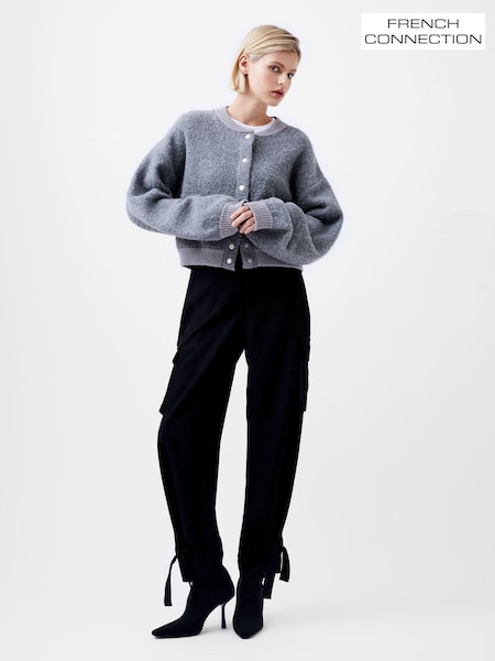 French Connection Melissa Knit Bomber Jacket (AB5341) | €140