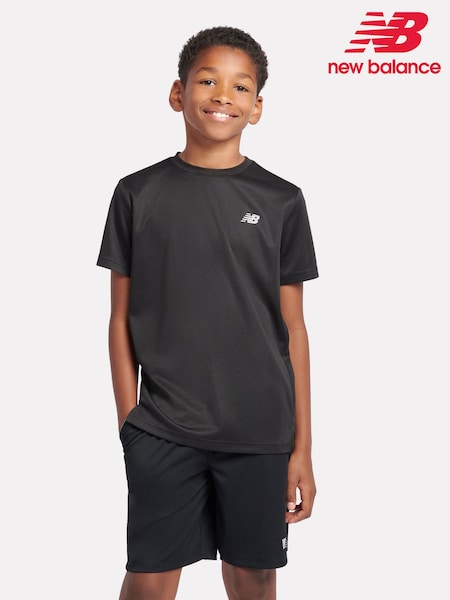 Musta - New Balance Boys Reflective Flying T-Shirt (AB5523) | €32 - €38