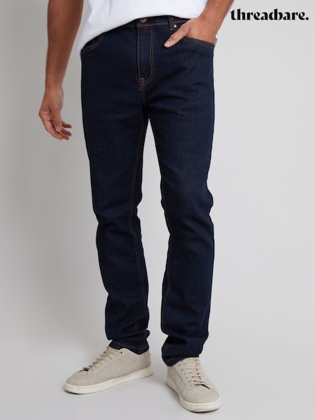 Threadbare Blue Slim Fit Jeans With Stretch (AB5655) | €32