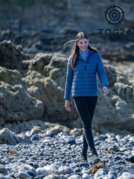 Tog 24 Purple Womens North RDS Down Funnel Faded Jacket (AB5975) | €156
