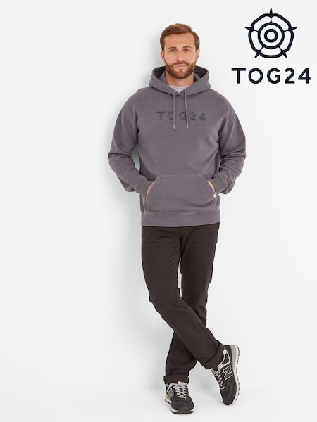 Tog 24 Grey Haworth Mens Overhead Hoodie (AB5996) | 104 QAR