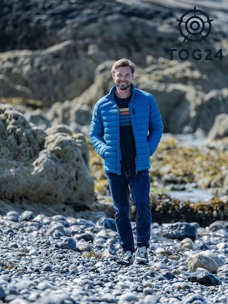 Tog 24 Sky Blue Mens North RDS Water-Repellent Jacket (AB6019) | ₪553