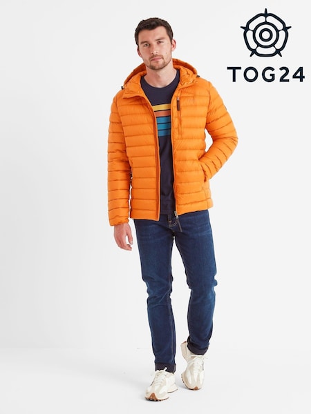 Tog 24 Orange Mens North RDS Hooded Jacket (AB6036) | ₪603