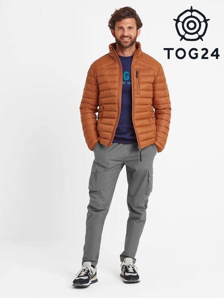 Tog 24 Brown Mens North RDS Water-Repellent Jacket (AB6043) | €157