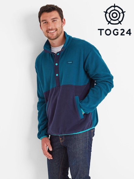Tog 24 Blue Mens Horth Quarter Zip Fleece (AB6066) | €54