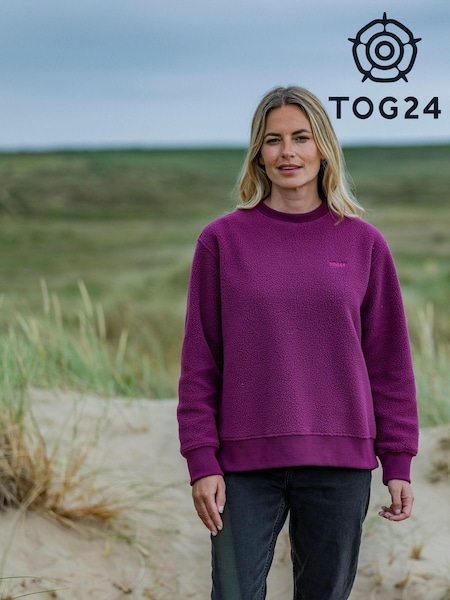 Tog 24 Purple Clayborne Womens Sherpa Jumper (AB6100) | €24