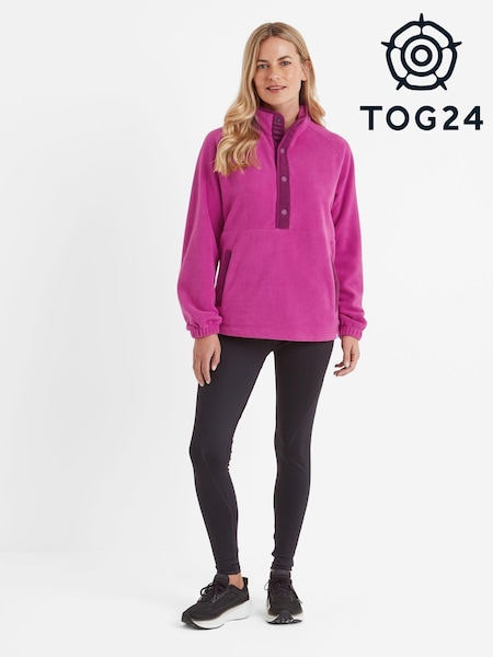 Tog 24 Purple Womens Beasly Half Zip Fleece (AB6121) | €58