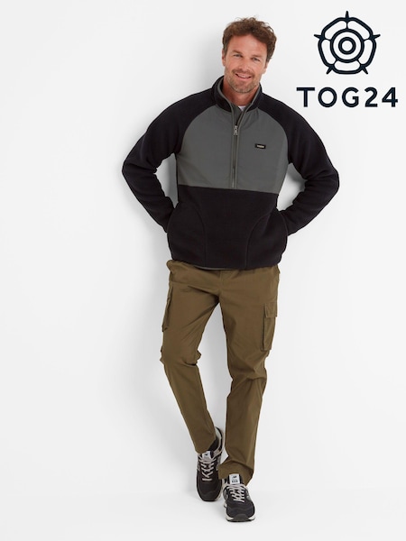 Tog 24 Black Eldon Mens Sherpa Fleece (AB6125) | €78