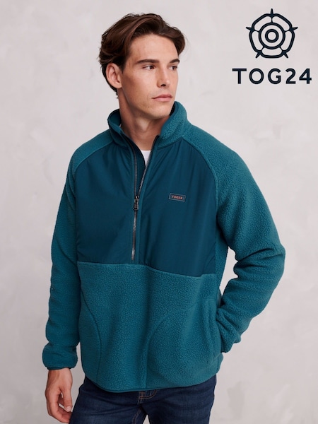 Tog 24 Blue Eldon Mens Sherpa Fleece (AB6147) | €36