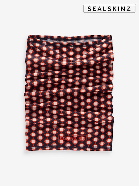 Sealskinz Blue Harpley Water Repellent Winter Diamond Print Neck Warmer Snood (AB6153) | 28 €