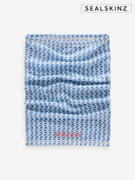 Sealskinz Blue Harpley Water Repellent Wobble Print Neck Warmer Snood (AB6157) | 28 €