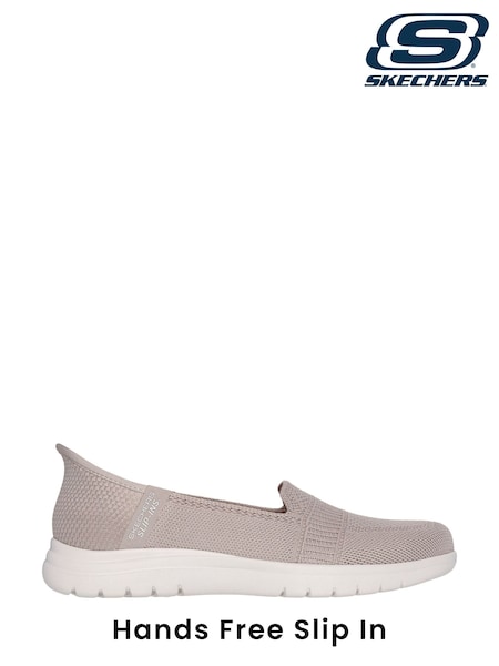 Skechers Grey On-The-Go Flex Camellia Trainers (AB6171) | €106