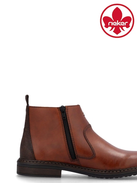 Rieker Mens Zipper Boots (AB6175) | kr1 253
