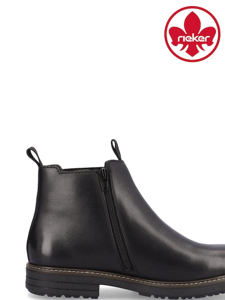 Rieker Mens Zipper Boots (AB6178) | €53
