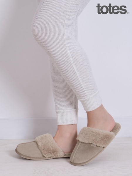 Totes Ladies Velour Winter Mule Slippers (AB6421) | 39 €