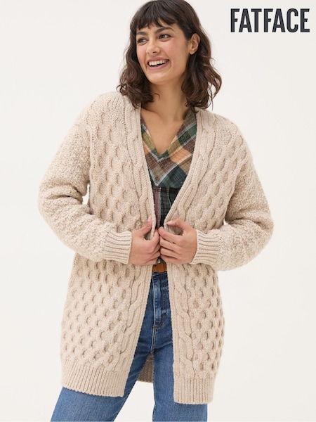 FatFace Ivory Ezzie Cardigan (AB6443) | €46
