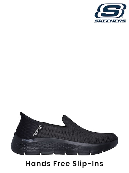 Schwarz - Skechers Go Walk Flex Slip-Ins Damen-Turnschuhe (AB6725) | 118 €