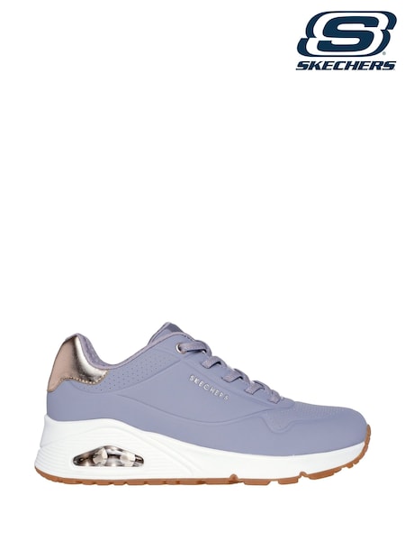 Morado - Skechers Womens Standard Fit Uno Trainers (AB6833) | 112 €