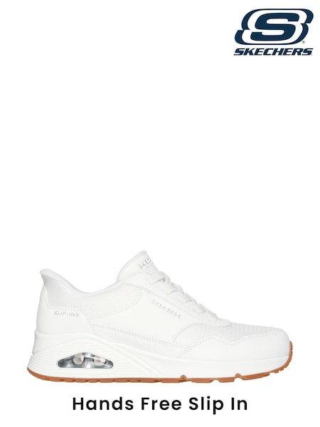 White - Skechers UNO Trainers (AB6841) | 126 €