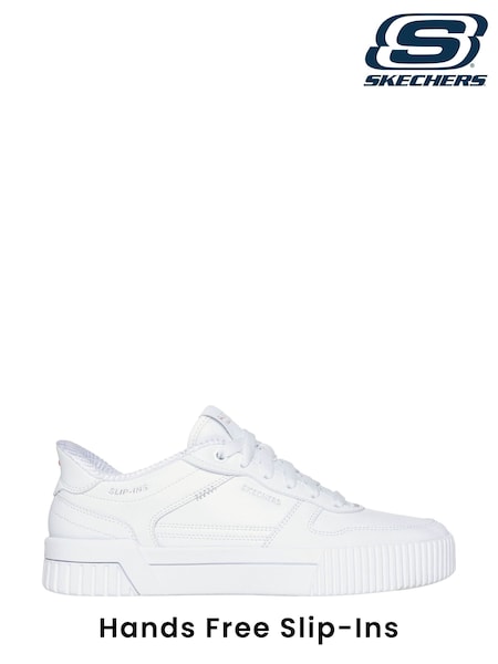 Blanco - Skechers Jade Put It In Slip In Trainers (AB6855) | 119 €