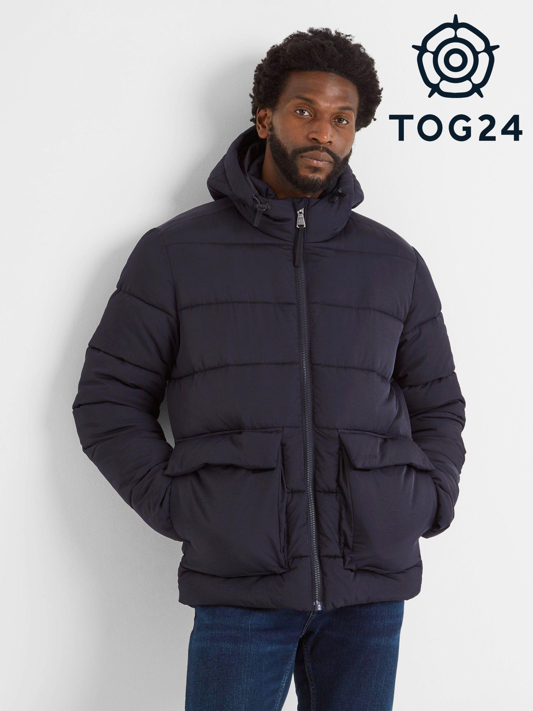 Men s Black Puffer Waterproof Coatsandjackets Next Qatar