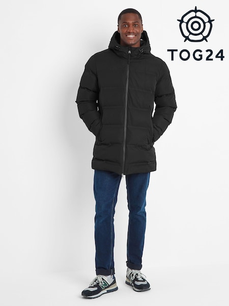 Tog 24 Black Mens Brinkley Waterproof Hooded Parka (AB6879) | €157