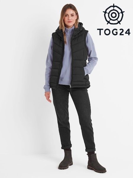 Tog 24 Black Calvo Womens Padded Gilet (AB6891) | €83
