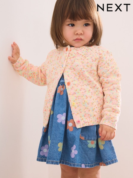 Rainbow Knitted Cardigan (3mths-7yrs) (AB6927) | €19 - €24