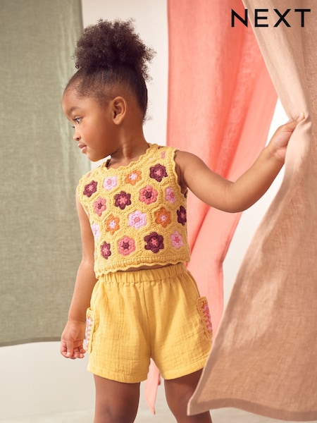 Multi Floral Top and Shorts Set (3mths-7yrs) (AB6941) | AED132 - AED152