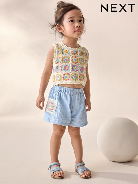 Multi Heart Top and Shorts Set (3mths-7yrs) (AB6942) | €38 - €43