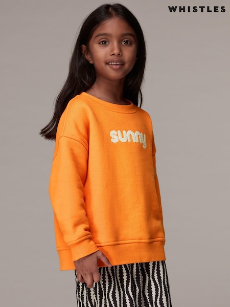 Whistles Kids Sunny 100% Cotton Sweatshirt (AB7217) | ‏151‏₪