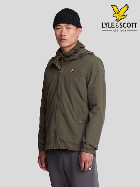Lyle & Scott Zip Through Hooded Jacket (AB7242) | ‏453‏₪