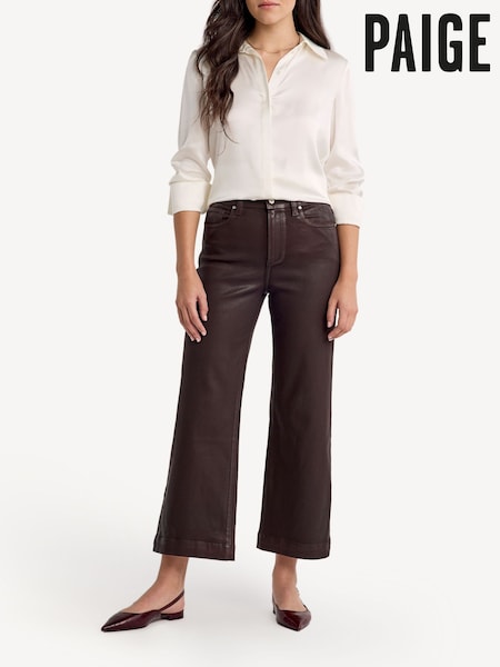 Paige Anessa High Waisted Wide Leg Jeans (AB7314) | $401
