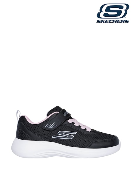 Skechers Black Girls Selectors Reset Achieved Trainers (AB7338) | AED169