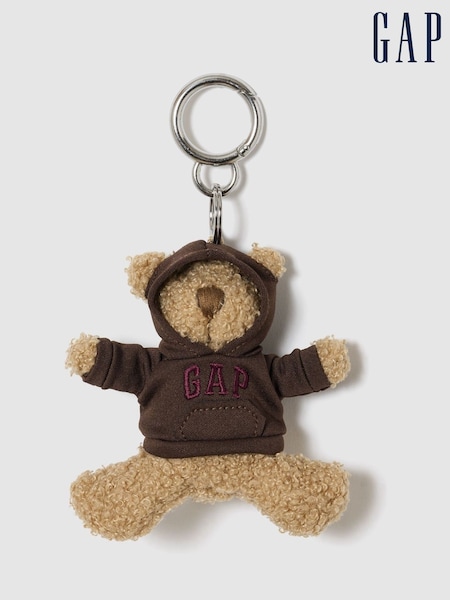 Brown - Gap Brannan Bear Hoodie Bag Charm