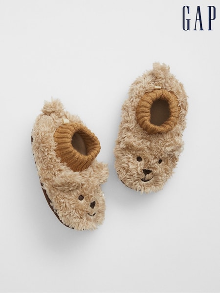 Gap Brown Bear Slippers (AB7449) | €20