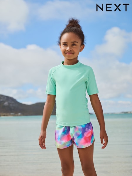 כחול תכלת - Rash Vest (3-16yrs) (AB7621) | ‏38‏₪ - ‏59‏ ₪