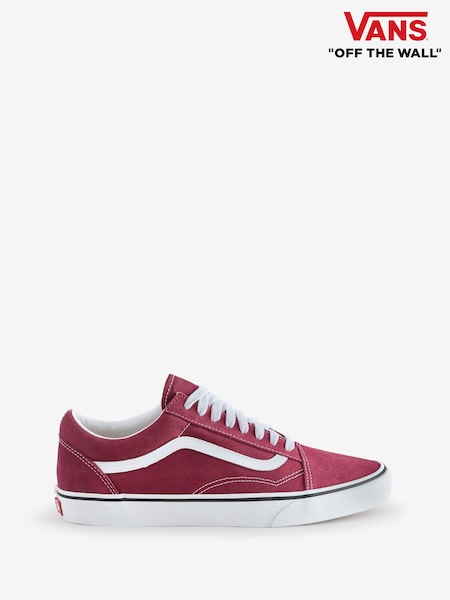 Roșu - Vans Bărbați Old Skool Pantofi sport (AB8171) | 521 LEI